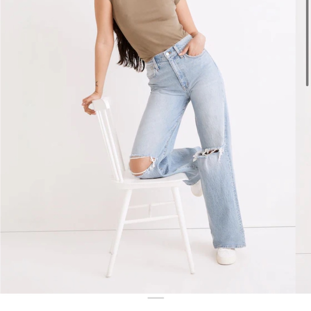 Madewell Super-Wide Leg in Blaisdell Wash